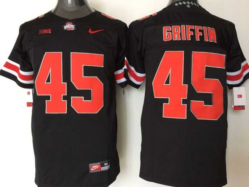 Ohio State Buckeyes #45 Archie Griffin Black(Red No.) Limited Stitched NCAA Jersey,We sell and wholesale Ohio State Buckeyes #45 Archie Griffin Black(Red No.) Limited Stitched NCAA Jersey on line form chian!